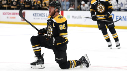 David Pastrnak's 43 goals from the 2024-25 season