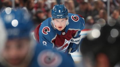 Cale Makar Solo Shot Chicago Blackhawks