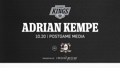 Adrian Kempe Media Availability 10/20/24