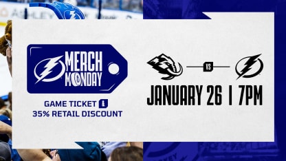 Merch Monday Ticket Pack - 1/26