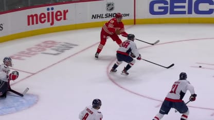 WSH@DET: Seider scores goal against Charlie Lindgren