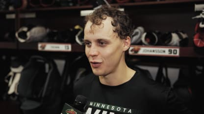 Eriksson Ek Postgame vs. Blue Jackets 10/10