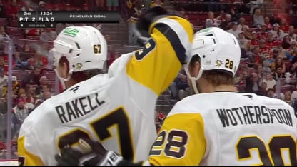 Rakell nätar för Penguins