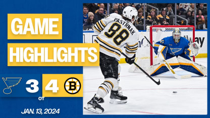 Highlights: BOS 4, STL 3 (OT)