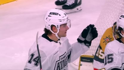 LAK@VGK: Laferriere scores goal against Ilya Samsonov