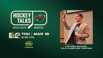 MINNESOTA WILD TO HOST HOCKEY TALKS PROGRAM PRESENTED BY PCL CONSTRUCTION ON MARCH 19 2026