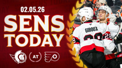 Sens Today: Stützle Looks to Stay Hot vs Flyers