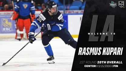 Rasmus Kupari LA Kings 2018 NHL Draft