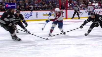 LAK@COL: Drury scores goal against Anton Forsberg