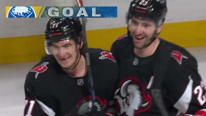 PHI@BUF: McLeod scores empty-net goal