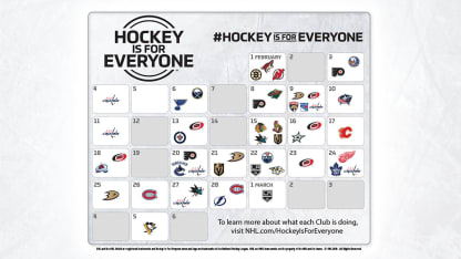 Hockey is For Everyone Calendar