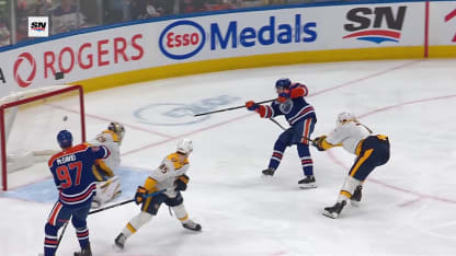 NSH@EDM: Savoie scores goal against Justus Annunen