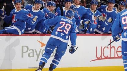 MacKinnon's 50th of the season