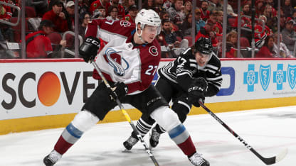 Ryan Graves Chicago Blackhawks 24 March 2019