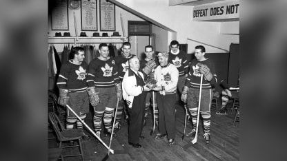 17 March 1955 Leafs shamrock