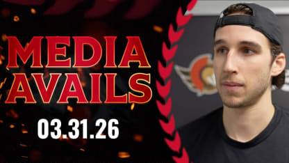 Dylan Cozens Pregame Media vs FLA