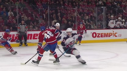 CBJ@MTL: Monahan scores goal against Jakub Dobeš