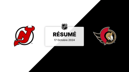 NJD vs OTT | Résumé 17/10/24