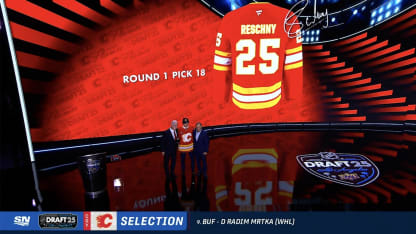 Flames Draft Cole Reschny