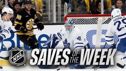 Top Saves from Week 22 of the 2025-26 NHL Season