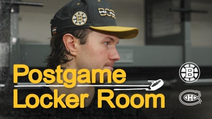 Locker Room Raw: Zacha, Swayman, and Peeke