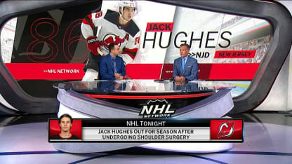 NHL Tonight: Jack Hughes Injury