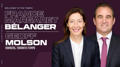 Geoff Molson and France Margaret Bélanger join Toronto Tempo ownership group