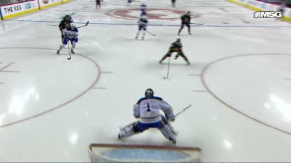 BUF@CGY: Luukkonen with a great save against Joel Farabee