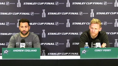 Pregame: Cogliano and Perry