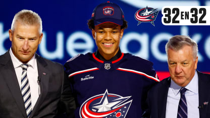 32 en 32 Blue Jackets Columbus meilleurs espoirs 2025-26