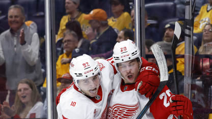 DET@NSH: Johansson scores SHG against 
Juuse Saros