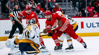 NSH@DET: DeBrincat scores PPG against Justus Annunen