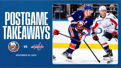 Takeaways: Isles Fall 4-1 to Caps