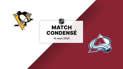 Match condensé : Penguins @ Avalanche 
16/03/2026