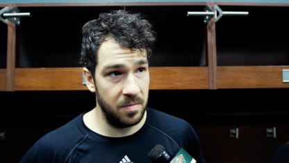 Gaudreau Postgame at DET 11/26