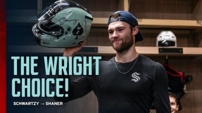 Shaner gets the helmet!