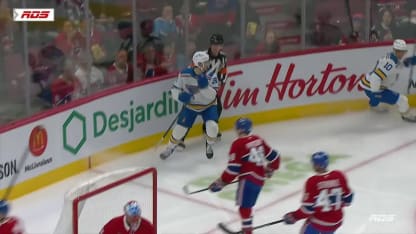 Holloway frappe tôt en 2e période