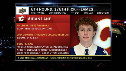 Flames Draft Aidan Lane