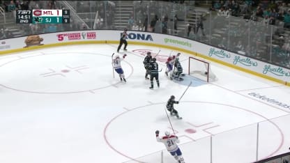 MTL@SJS: Danault scores goal against Yaroslav Askarov