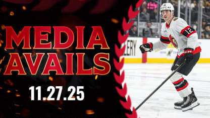 Shane Pinto Postgame Media vs VGK