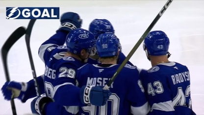 MTL@TBL: Holmberg scores goal against Jacob Fowler