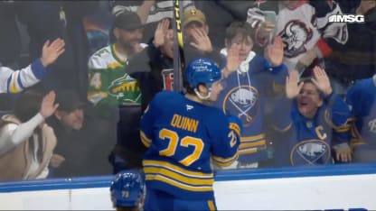 MIN@BUF: Quinn marque un but contre Filip Gustavsson