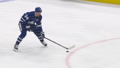 DET@TOR: Talbot with a great save against Auston Matthews