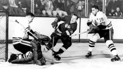 1950s Red Wings Blackhawks