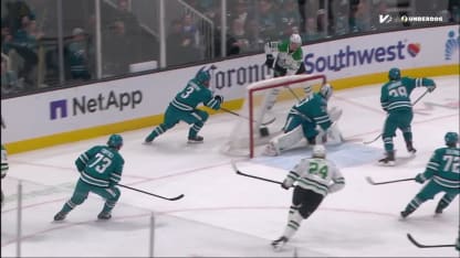 DAL@SJS: Hintz scores goal against Alex Nedeljkovic