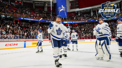 Nylander Leafs salute Série globale