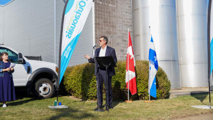 Laiterie de l'Outaouais ground breaking ceremony
