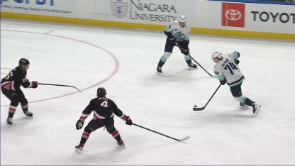 SEA@BUF: Stephenson scores goal against Ukko-Pekka Luukkonen