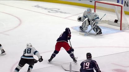 UTA@CBJ: Marchment scores goal against Karel Vejmelka