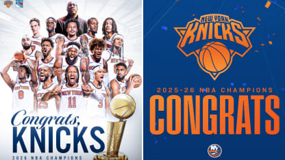 Rangers_Islanders congratulate Knicks